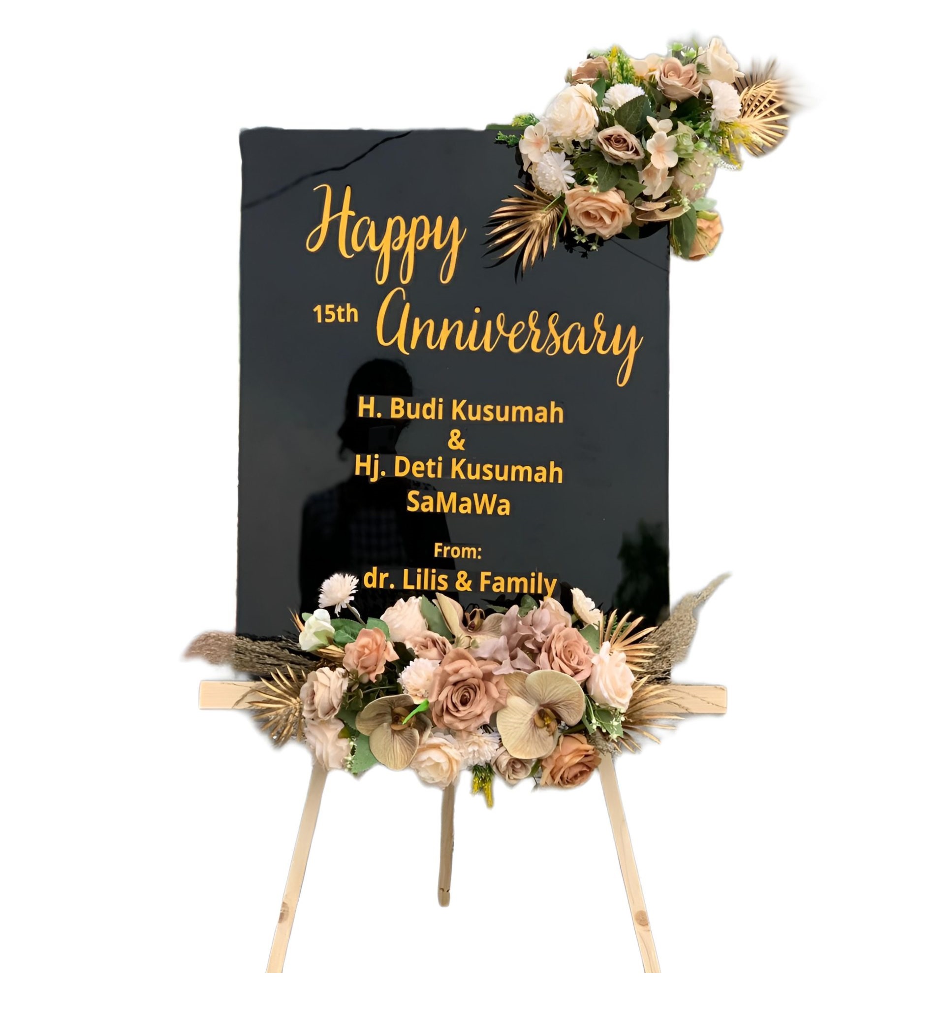 Papan Bunga Akrilik Singosari